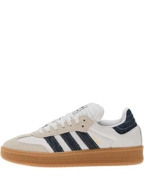 adidas gazelle silver green womens Re-Worked Denim