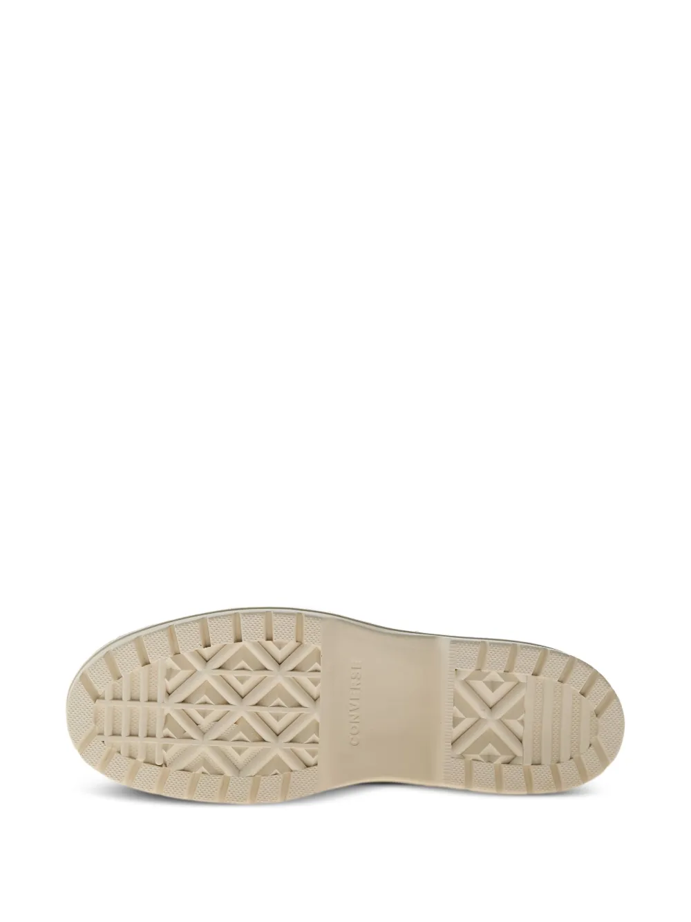 Converse Chuck Taylor sneakers met plateauzool en gesp Bruin