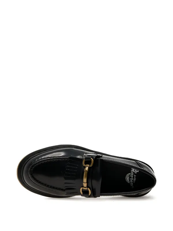 Dr. Martens Adrian Snaffle Tassel Loafers | Black | FARFETCH RO