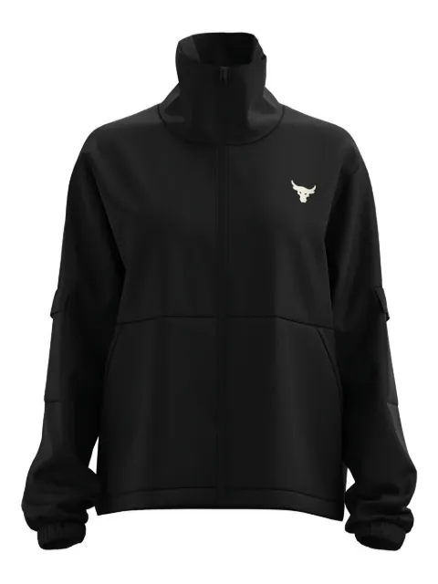 Under Armour  Project Rock high-neck pocket jacket