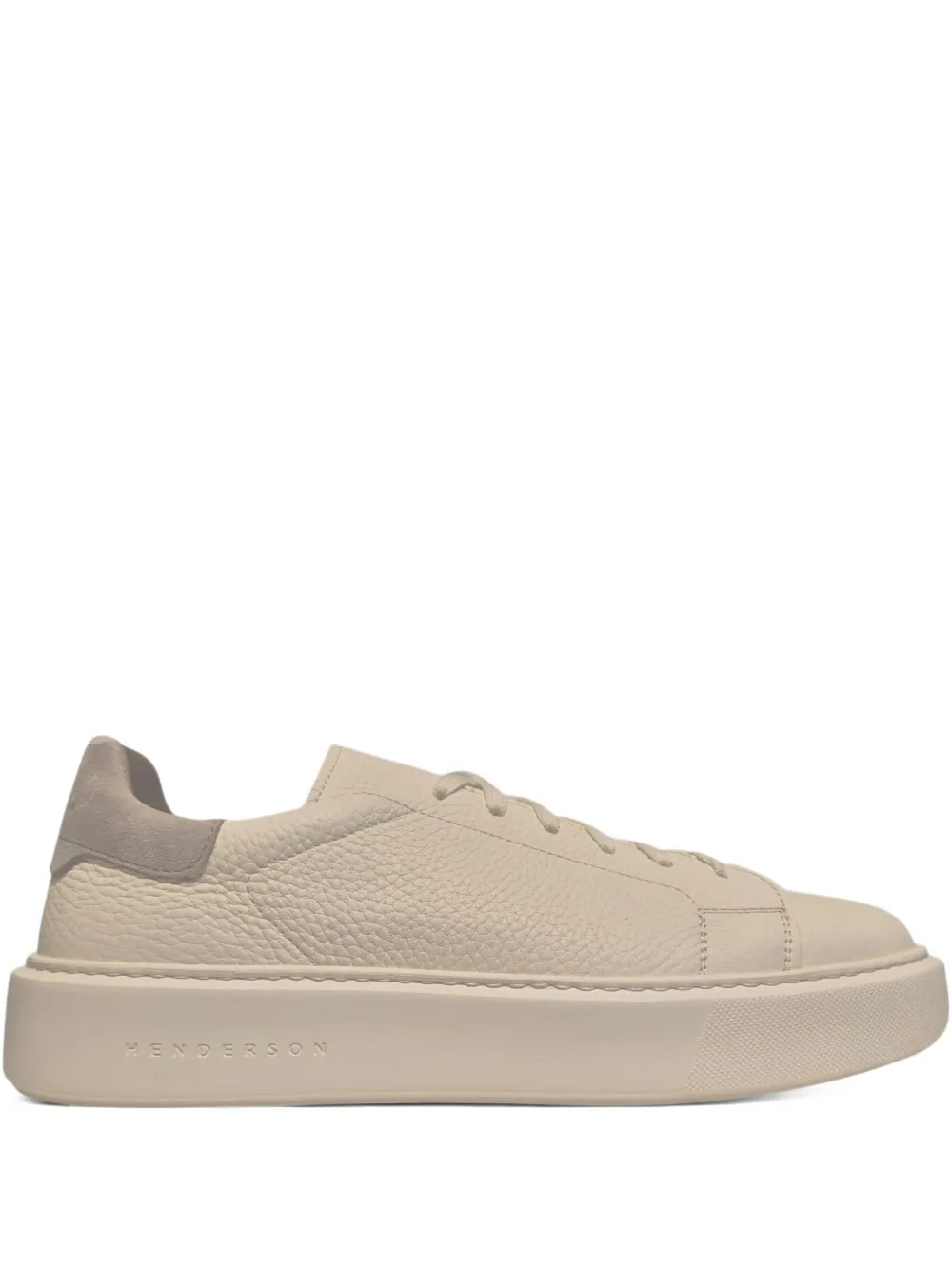 Henderson Baracco Sneakers met plateauzool Beige