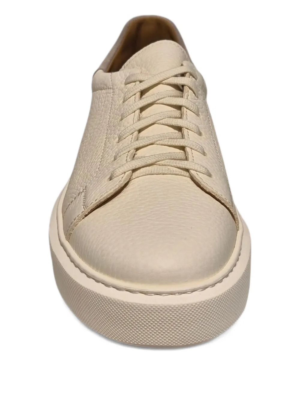 Henderson Baracco leather platform sneakers Neutrals