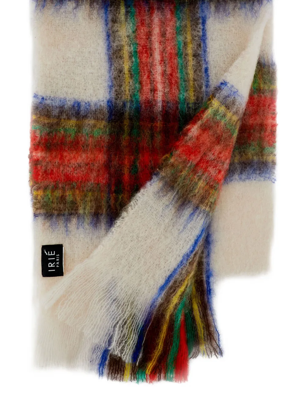 Irie' Geruite sjaal - Wit