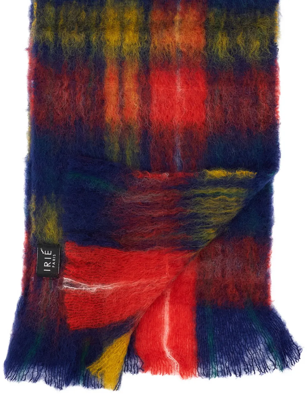 Irie' Geruite sjaal - Rood