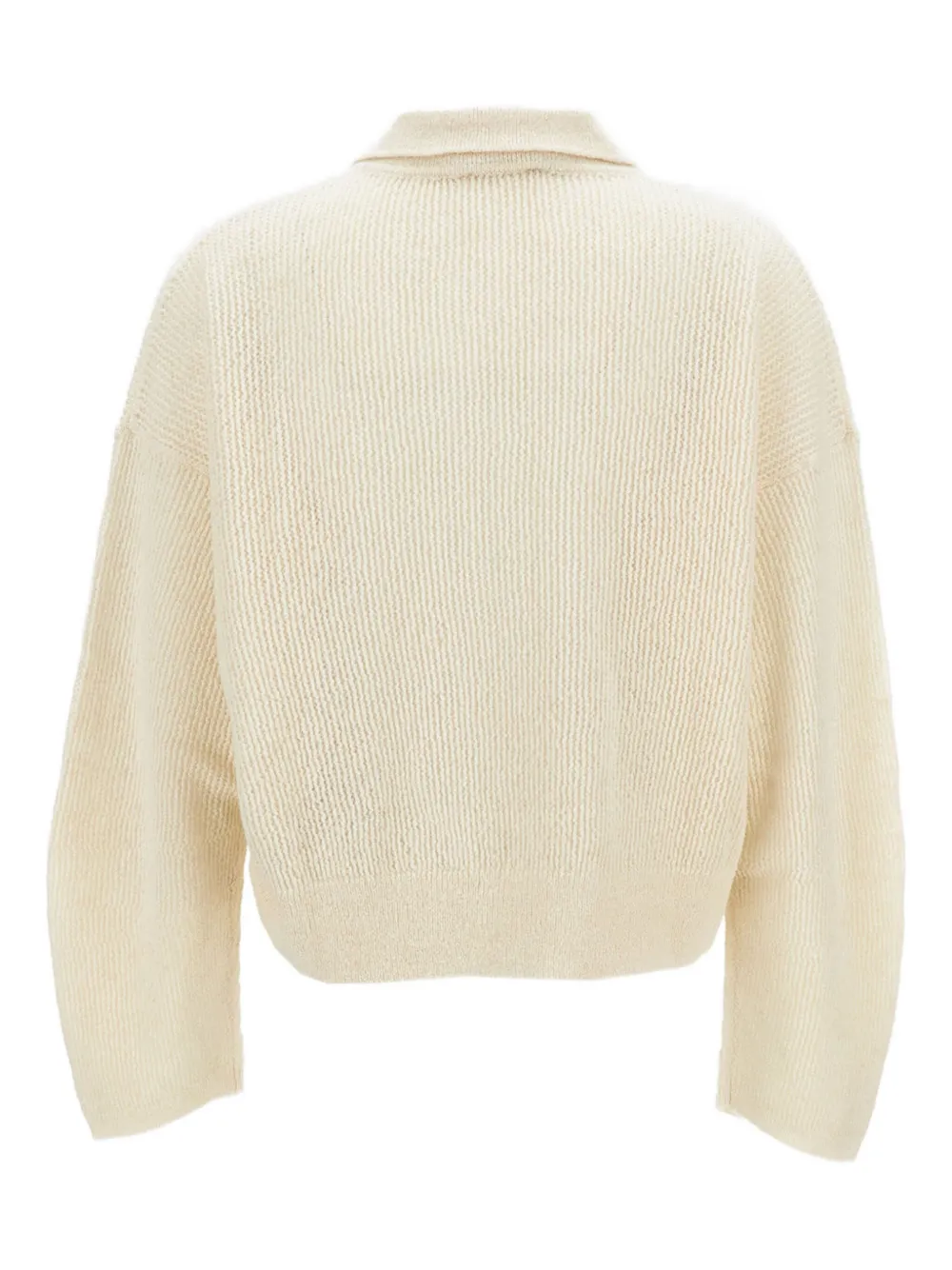 Haikure rib-knit polo top | Polo Tops | Image 2