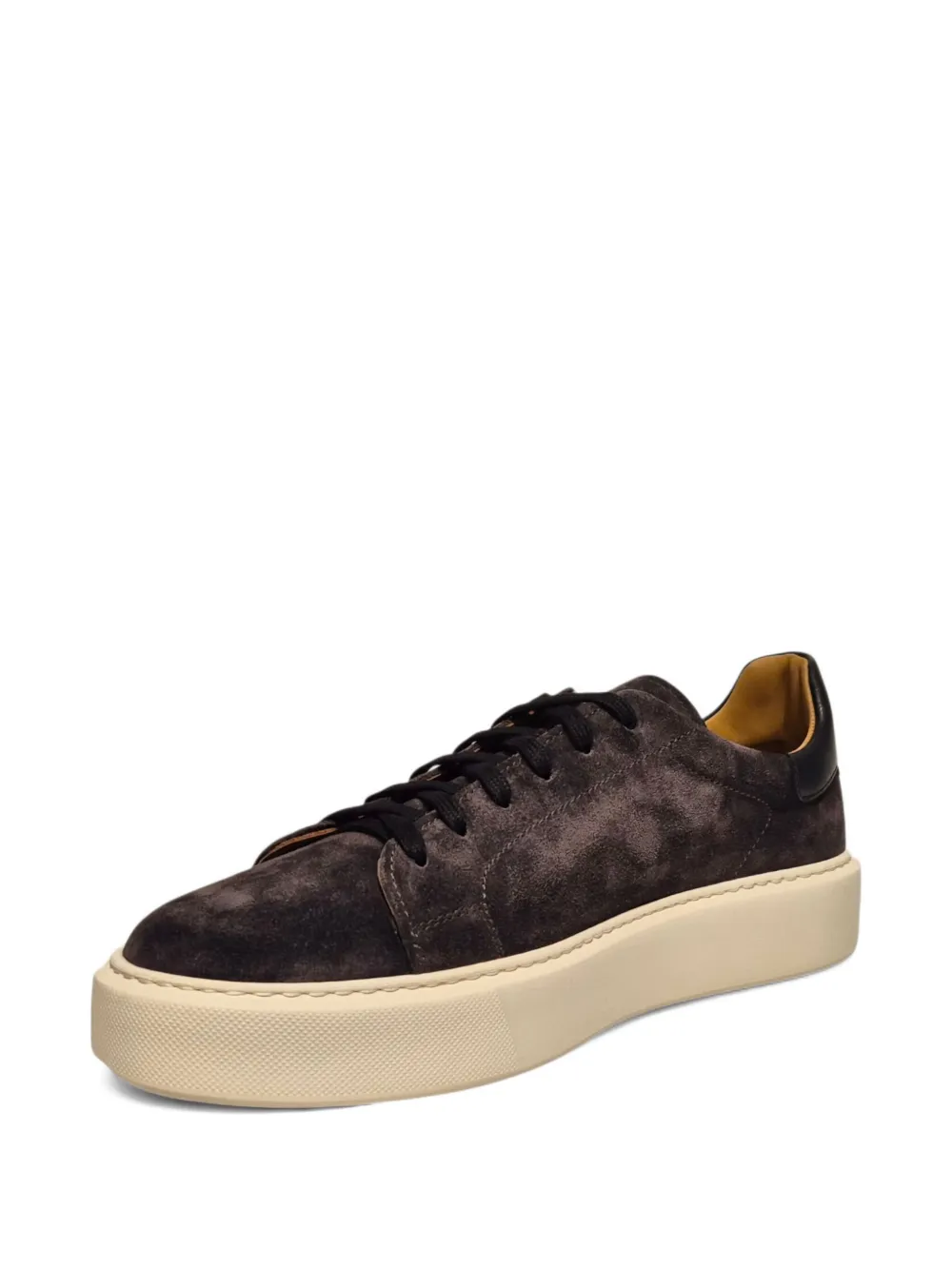 Henderson Baracco suede platform sneakers Brown