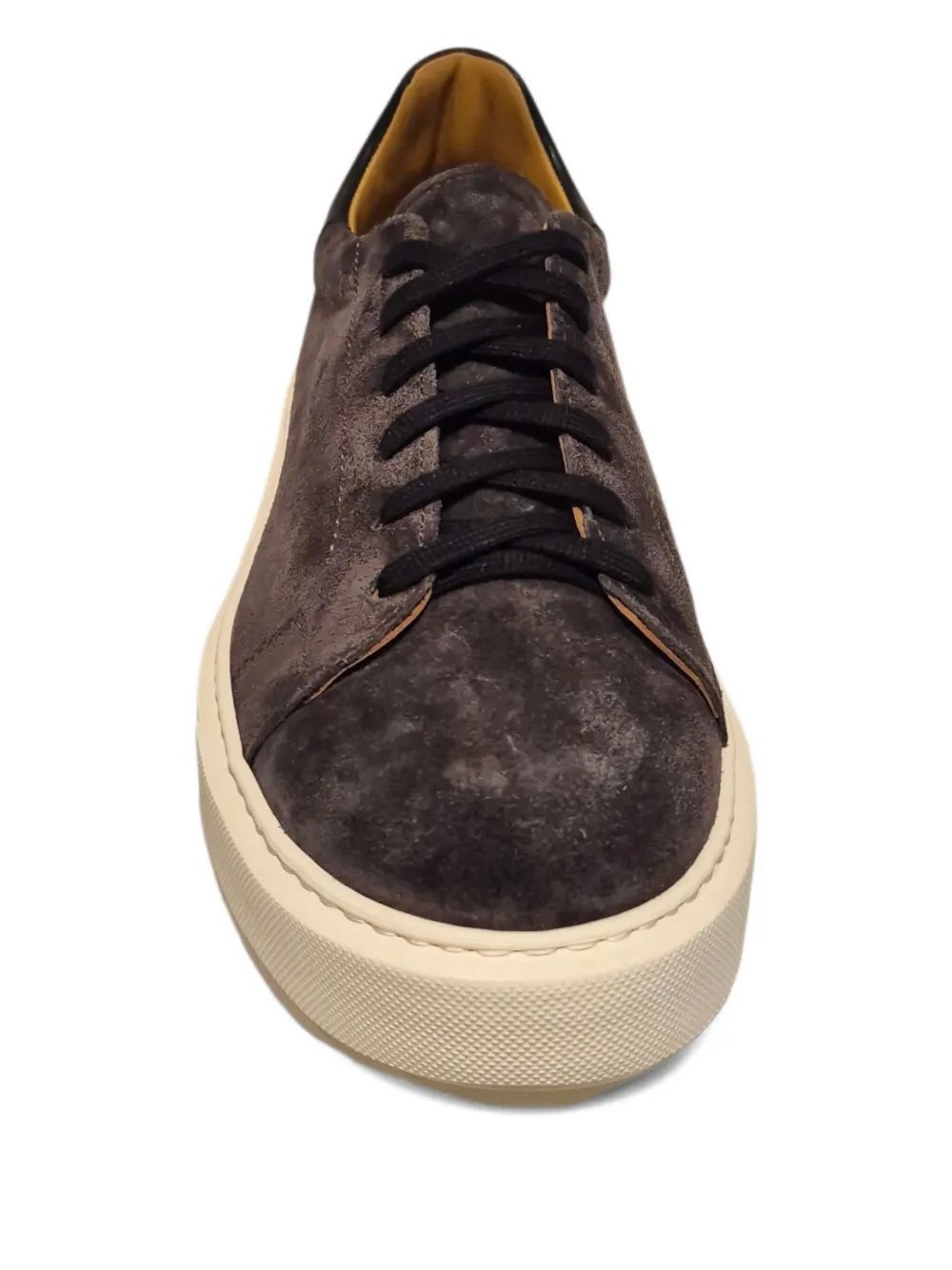 Henderson Baracco suede platform sneakers Brown