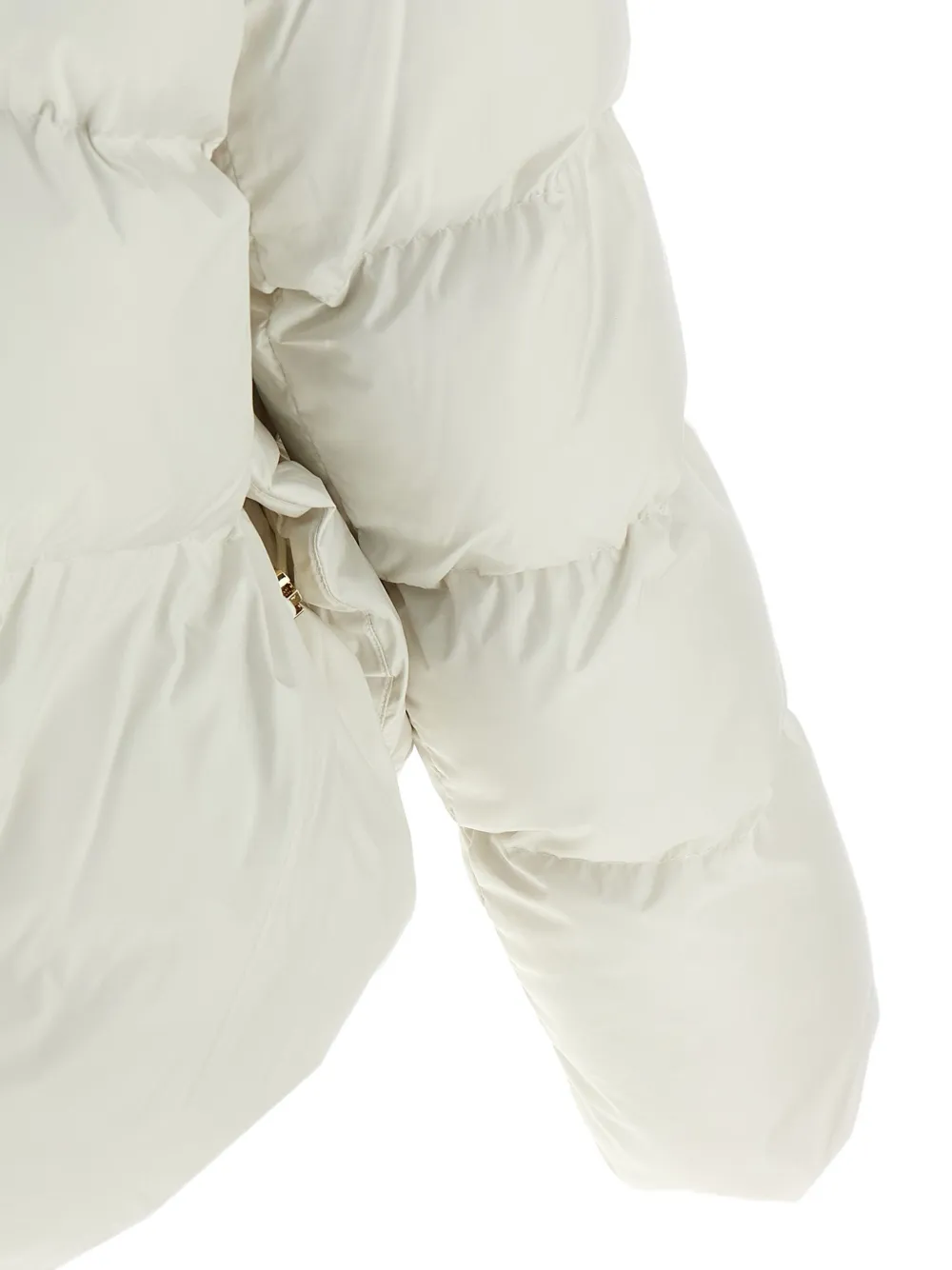 PINKO hoodie padded jacket Wit