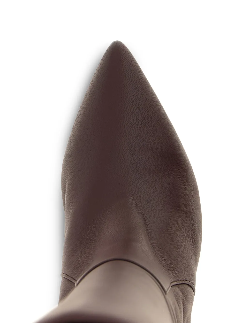 Paris Texas 60mm leather pointed-toe boots Red