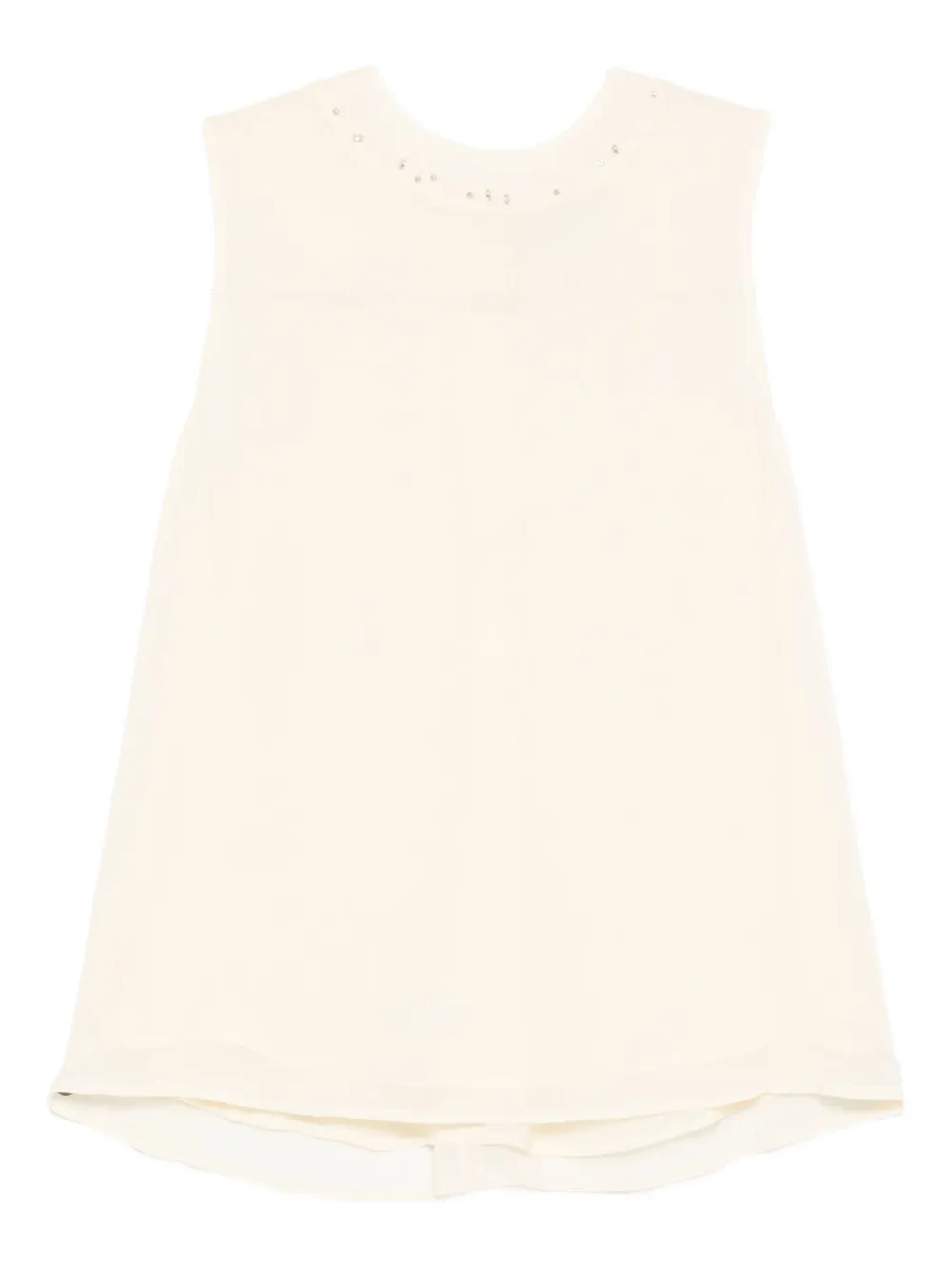 Forte Forte Crystal-embellishment Top In Gray