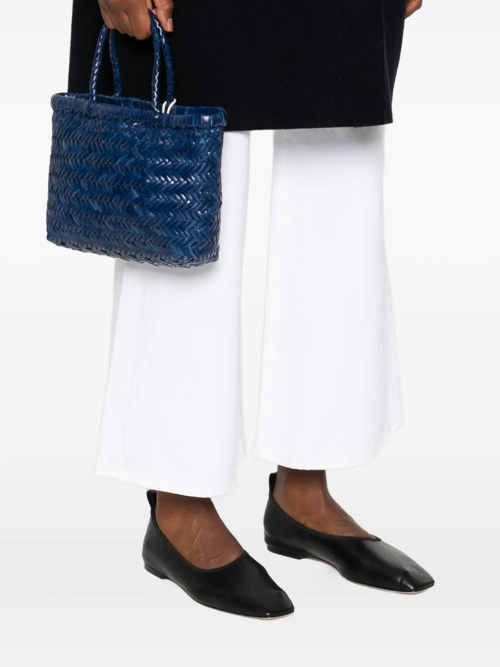 DRAGON DIFFUSION mini Flat Gora tote bag - Blauw