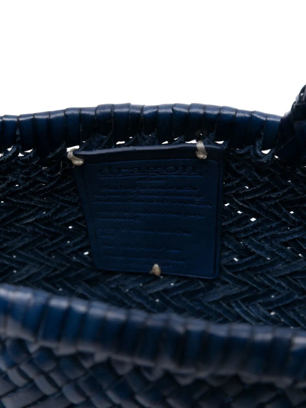 Dragon Diffusion Mini Flat Gora Tote Bag In Blue