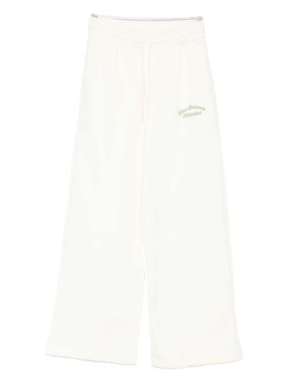 New Balance embroidered cotton sweatpants - Toni neutri