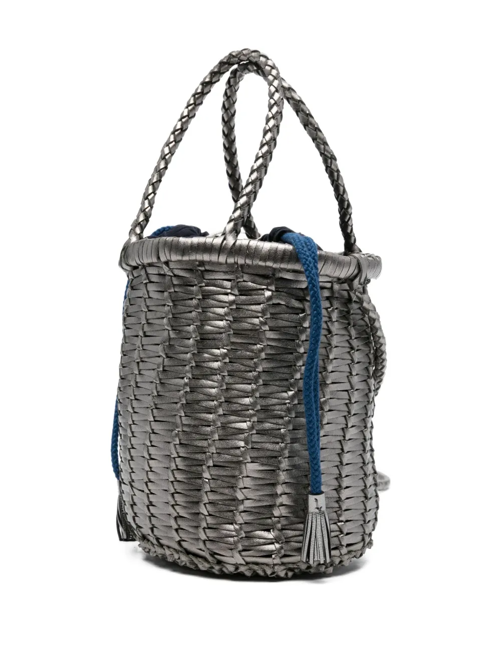 DRAGON DIFFUSION woven leather bucket bag Grijs