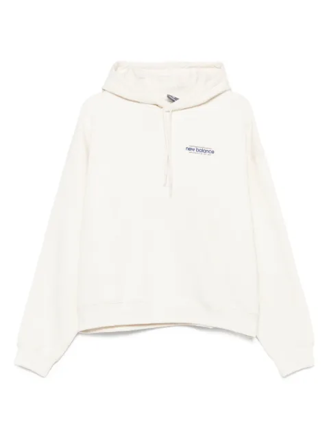 New Balance Hoodie mit Logo-Stickerei