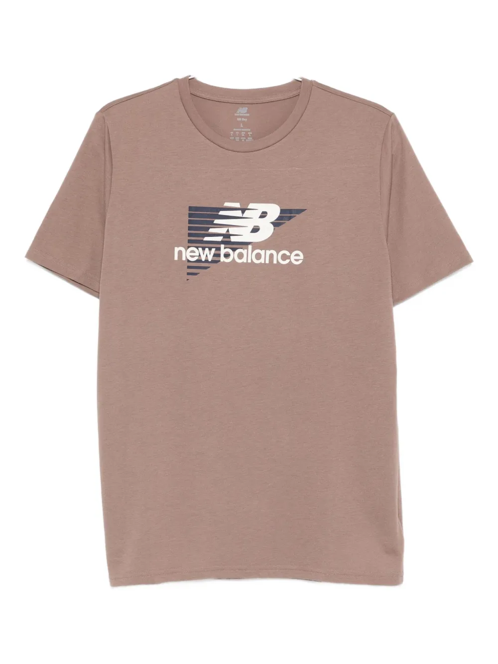 New Balance elastic-waistband sweatpants Zwart