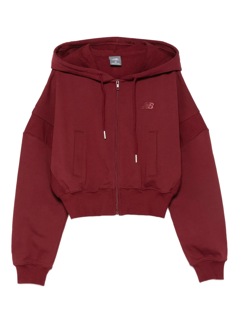 New Balance ジップアップ パーカー - レッド New Balance ジップアップ パーカー - レッド
