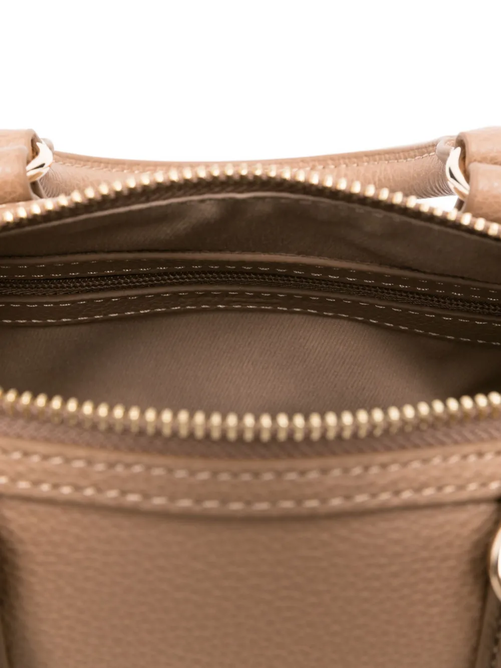 Lancaster Small Logo-detail Duffle Bag In Brown