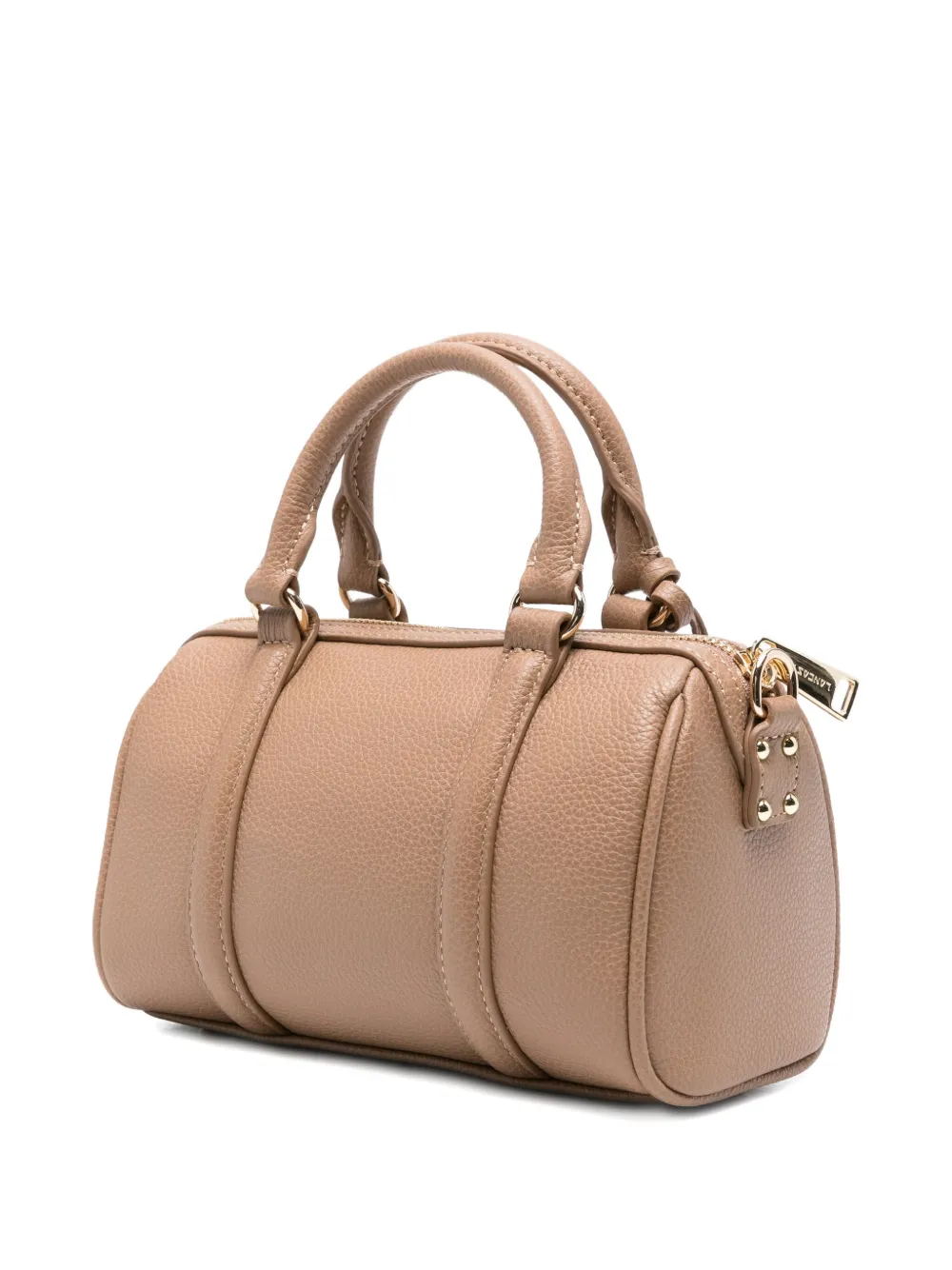Lancaster small logo-detail duffle bag - Beige