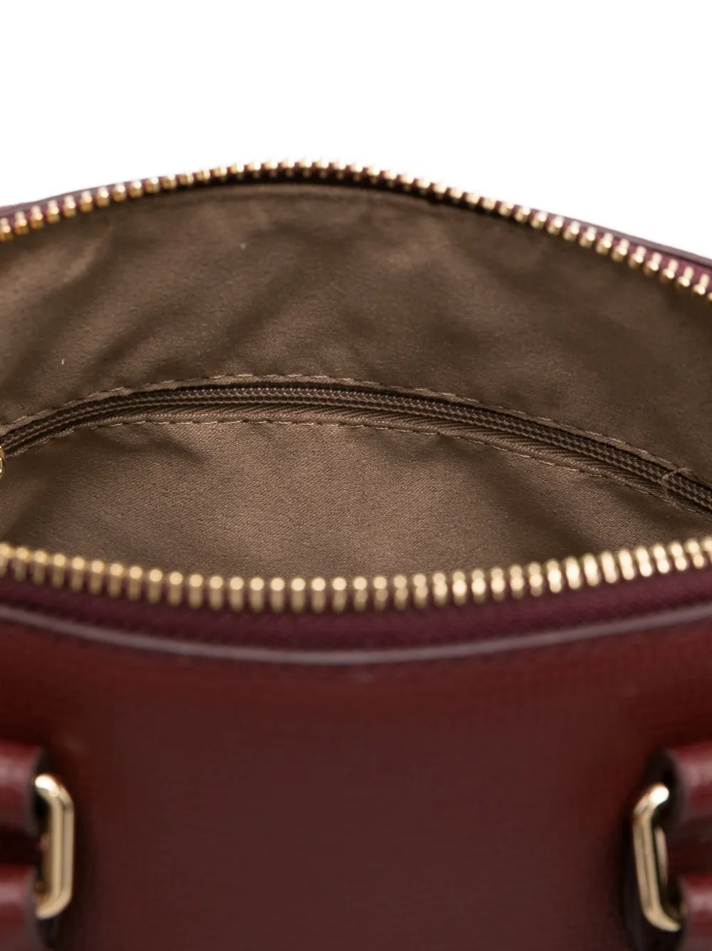 Lancaster Top-handle Zip Tote Bag In Red
