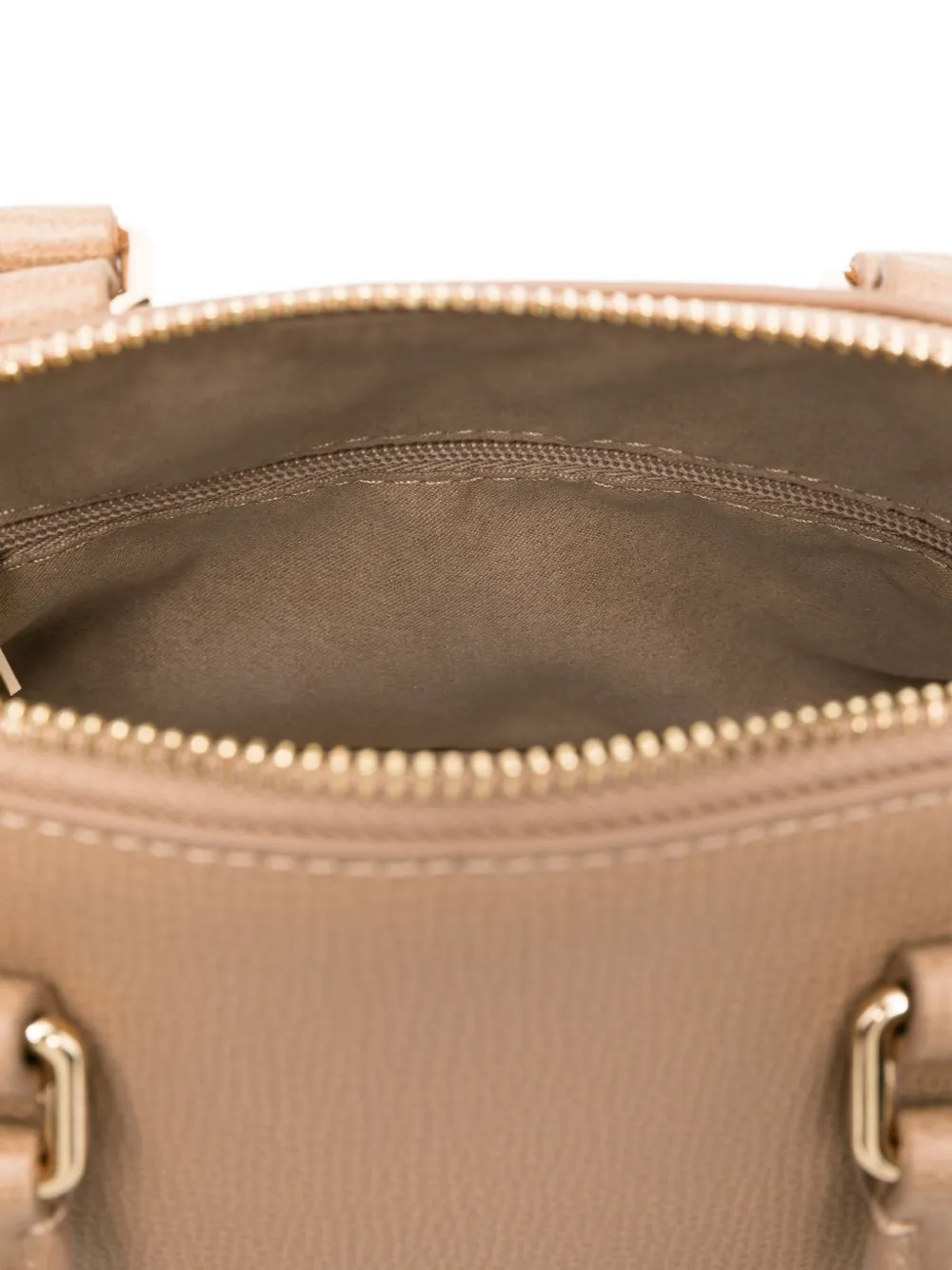Lancaster Medium Logo-detail Leather Tote Bag In Brown