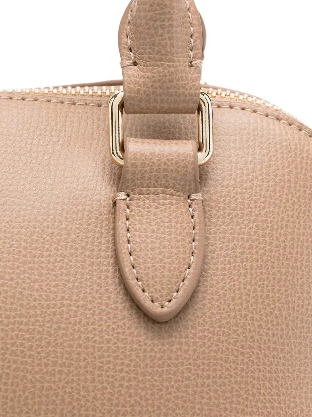 Lancaster Medium Logo-detail Leather Tote Bag In Brown