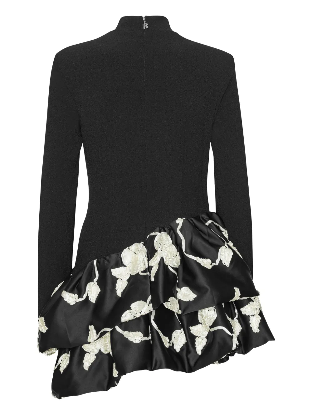 ROTATE BIRGER CHRISTENSEN Bubble mini-jurk - Zwart
