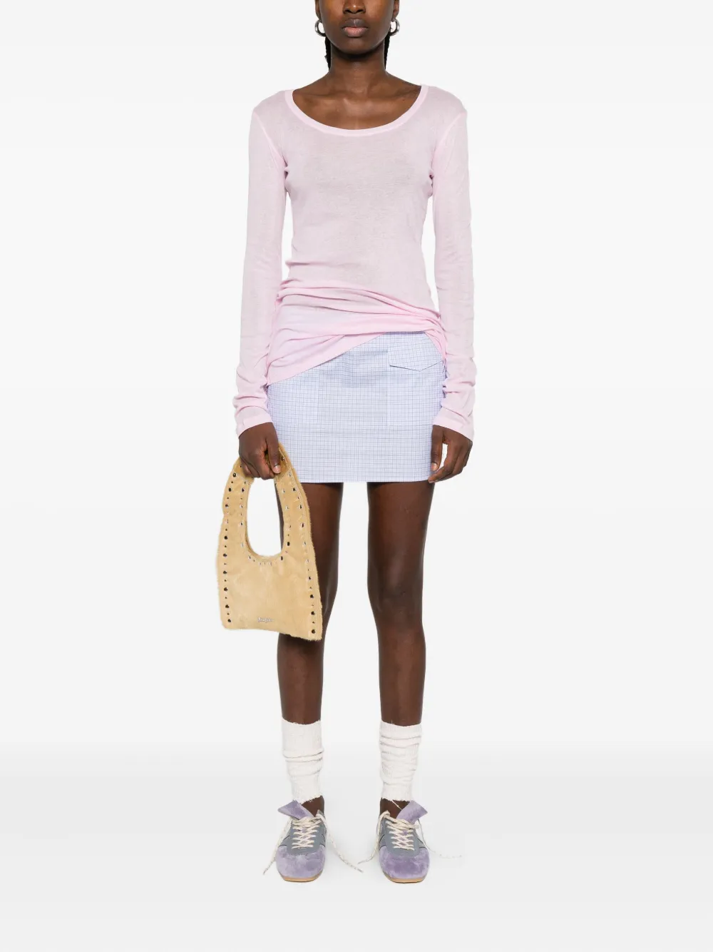 Gimaguas long-sleeve dress - Roze