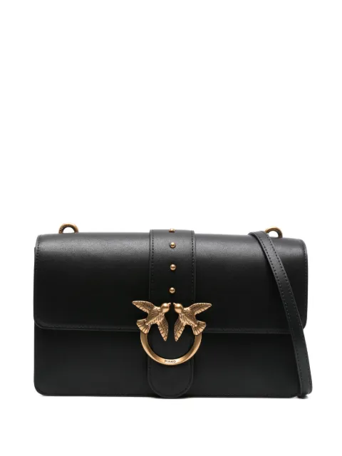 PINKO small Love One Classic leather crossbody bag