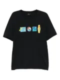 PS Paul Smith logo print T-shirt - Blue