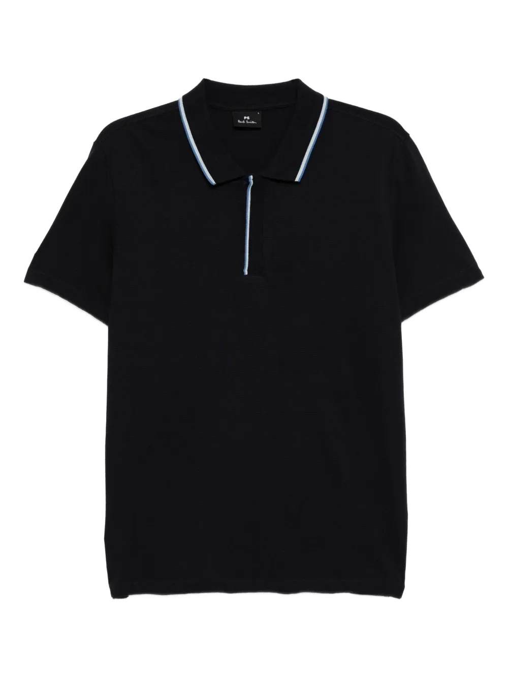 PS Paul Smith  tipped trim Polo shirt | Blue | Image 1