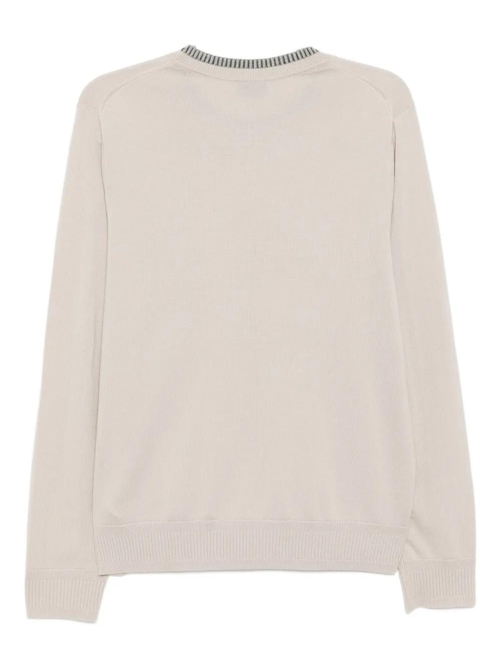 PS Paul Smith Trui van merinowol met logo - Beige