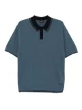 PS Paul Smith knitted Polo shirt - Blue