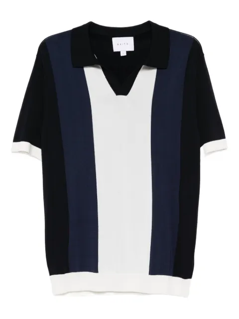 RAITH color block polo shirt