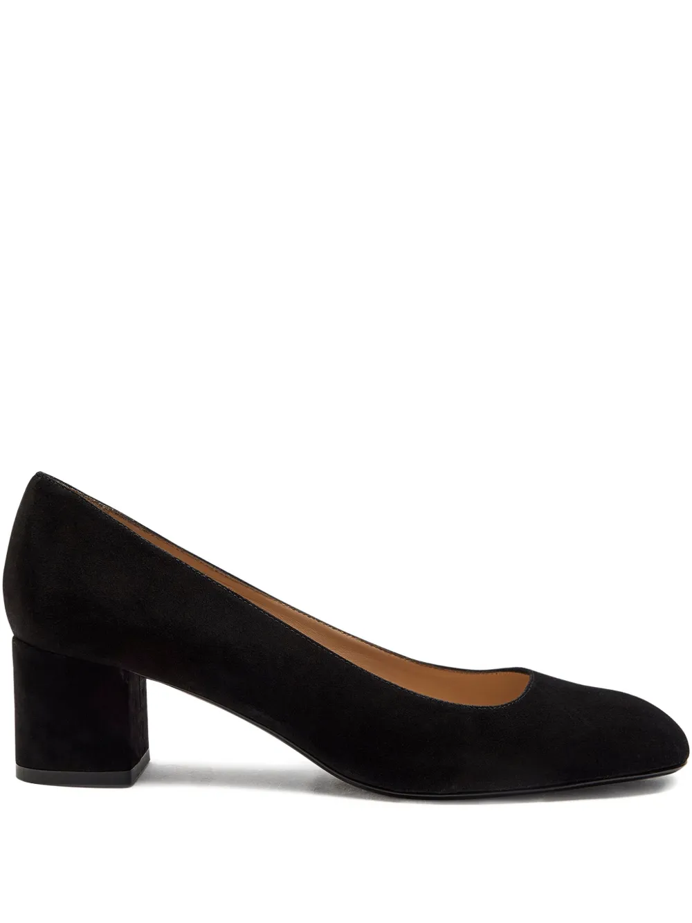 Stuart Weitzman 50mm Maeve suede pumps Black