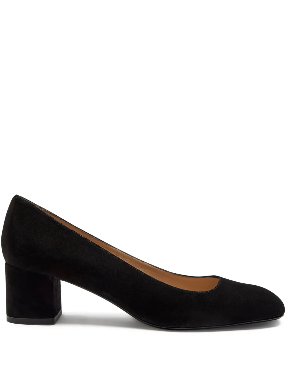 Stuart Weitzman 50mm Maeve suede pumps | Black | Image 1