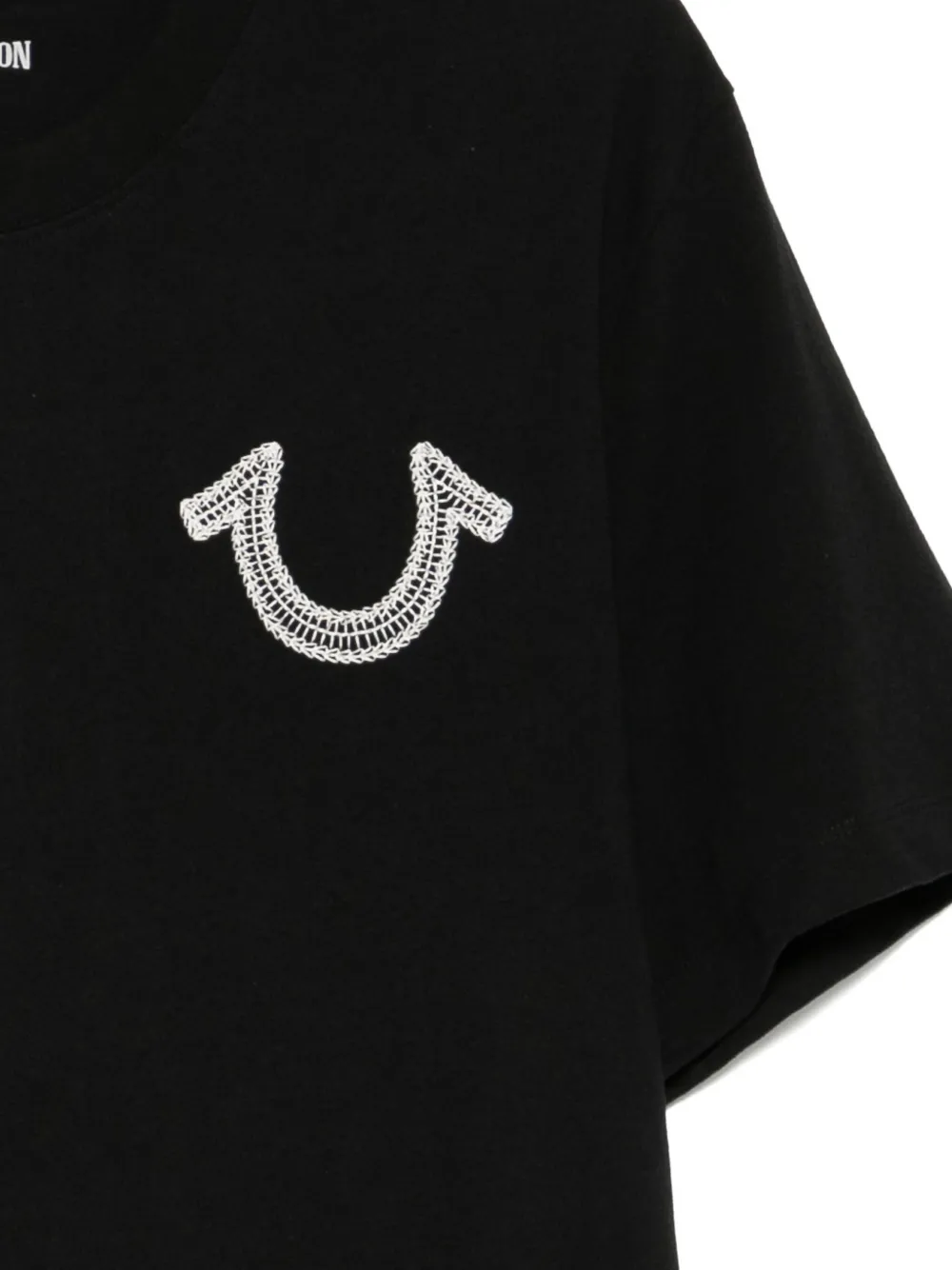 True Religion Skeleton T-shirt Zwart