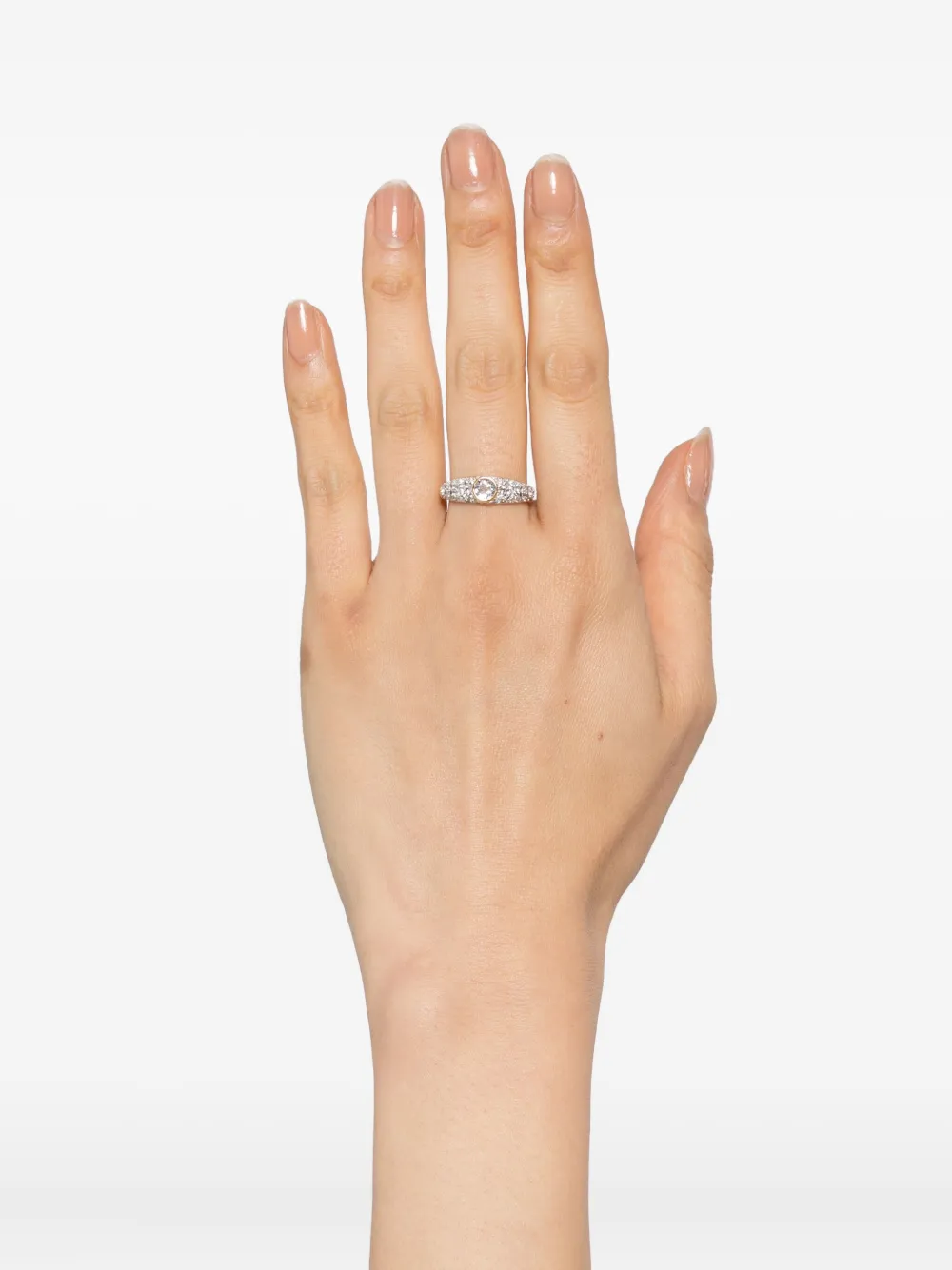 V JEWELLERY Slimline ring - Zilver