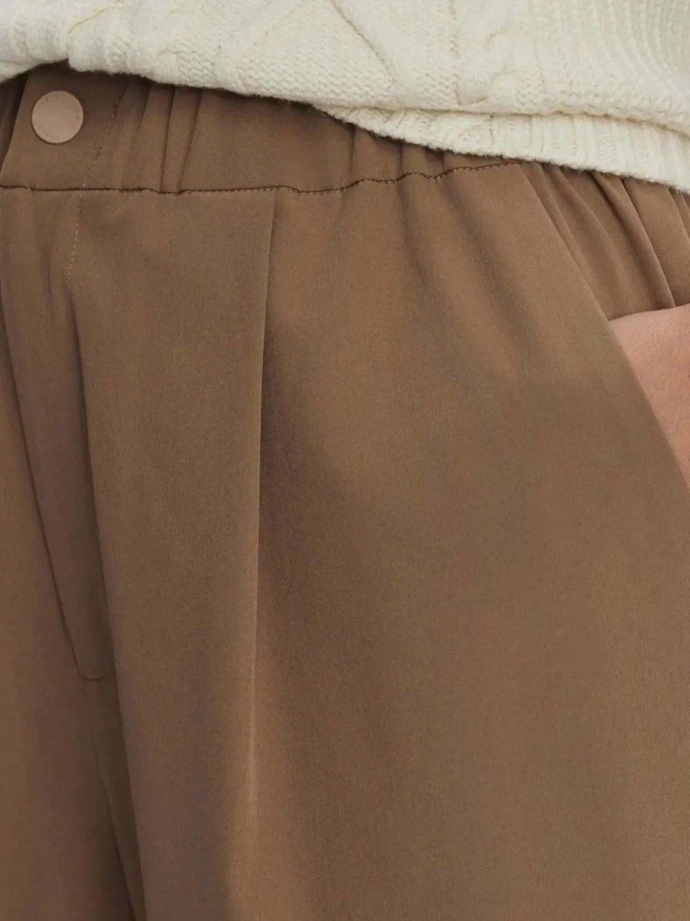 Varley Kayson 2.0 geplooide broek Bruin