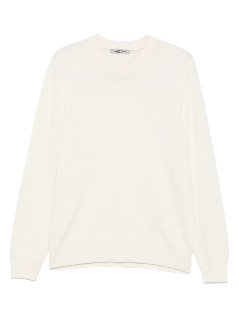 Fileria crew-neck wool sweater | White | Image 1
