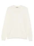 Fileria crew-neck wool sweater - White