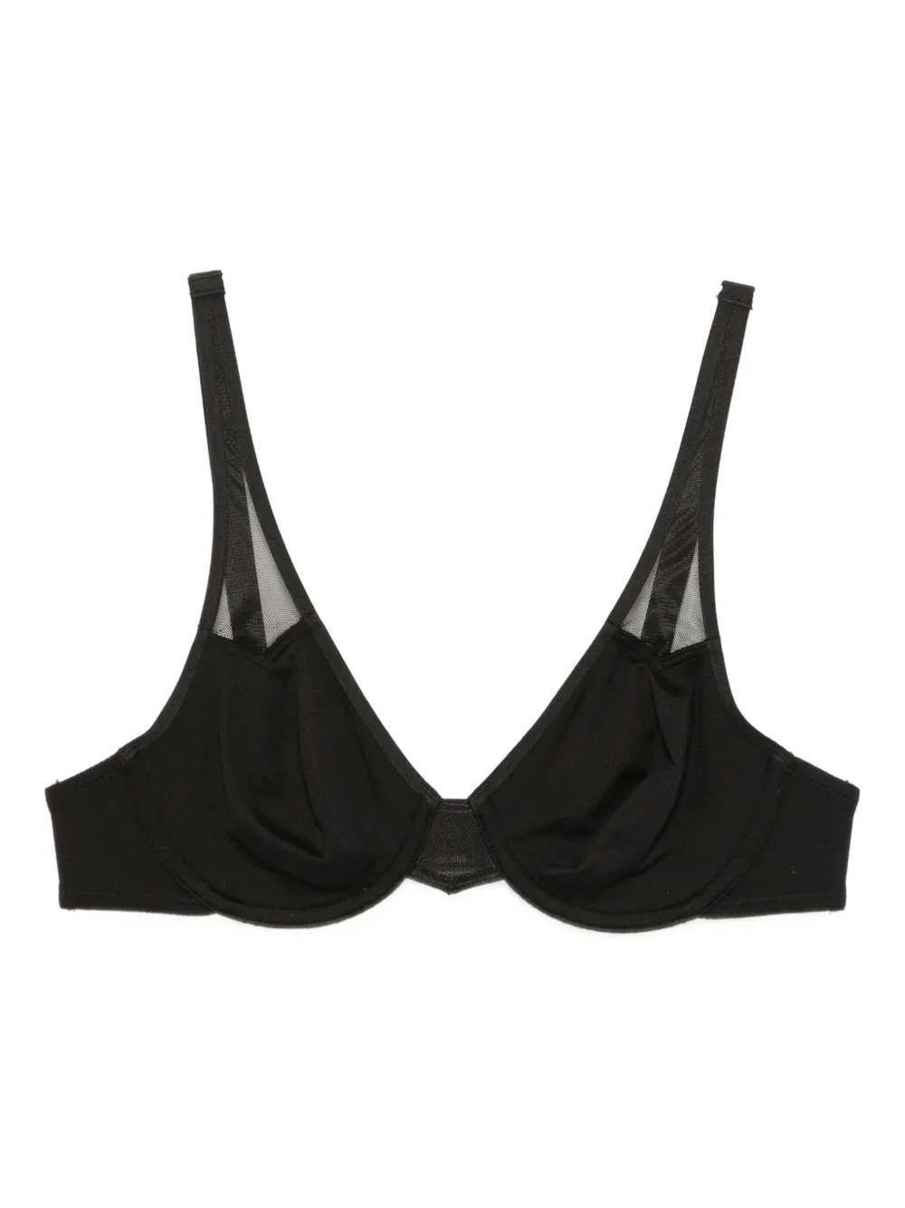 Wacoal Unlined Underwire Bra In Black
