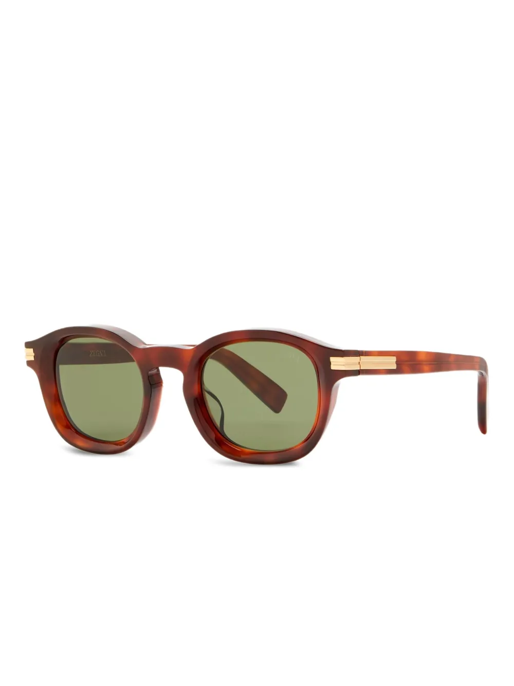 Zegna round-frame sunglasses | Brown | Image 1