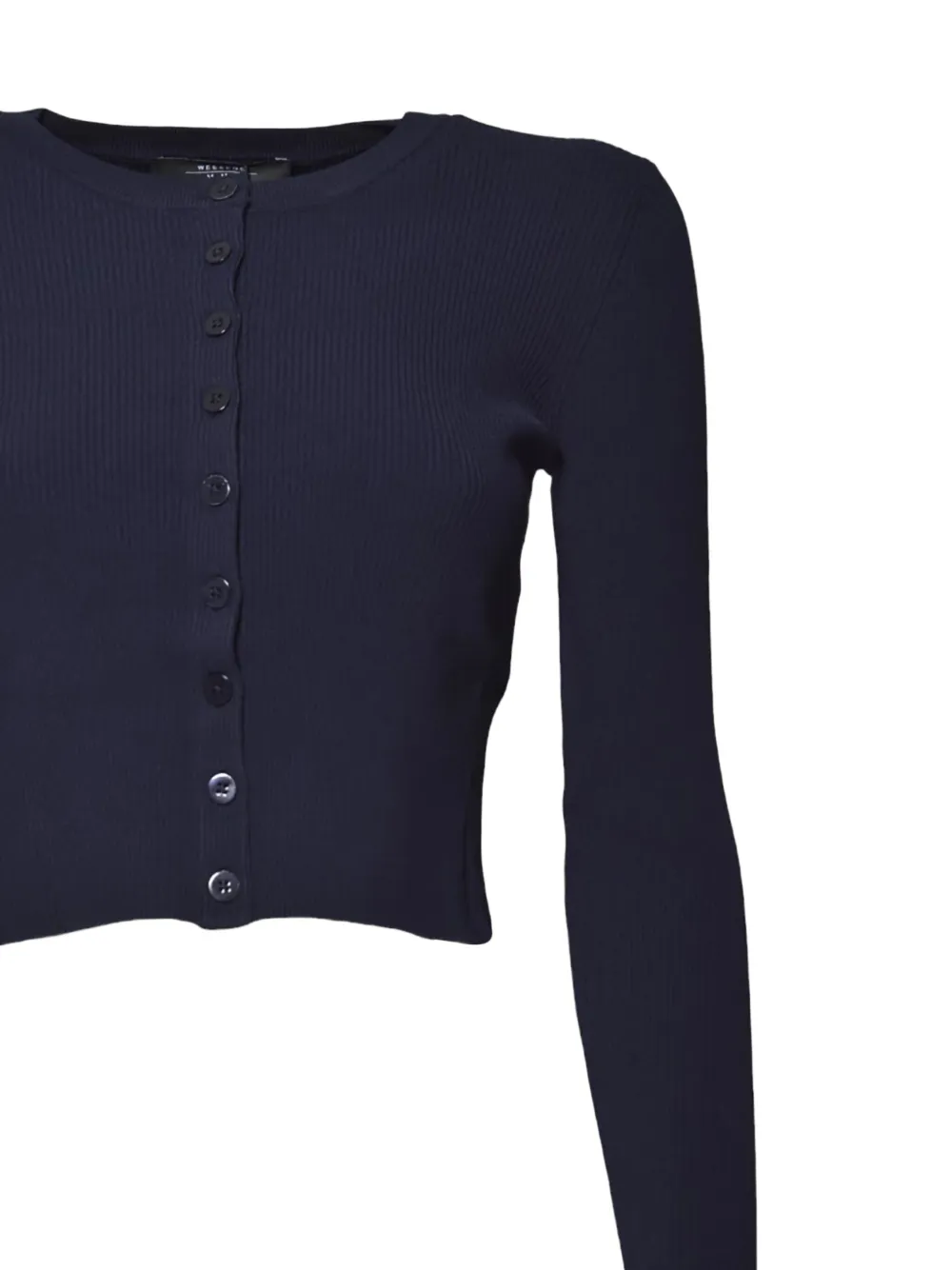 Weekend Max Mara Ribgebreid vest Zwart
