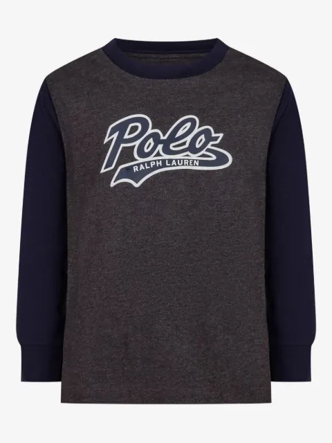 POLO RALPH LAUREN KIDS logo-print cargo-pocket tracksuit