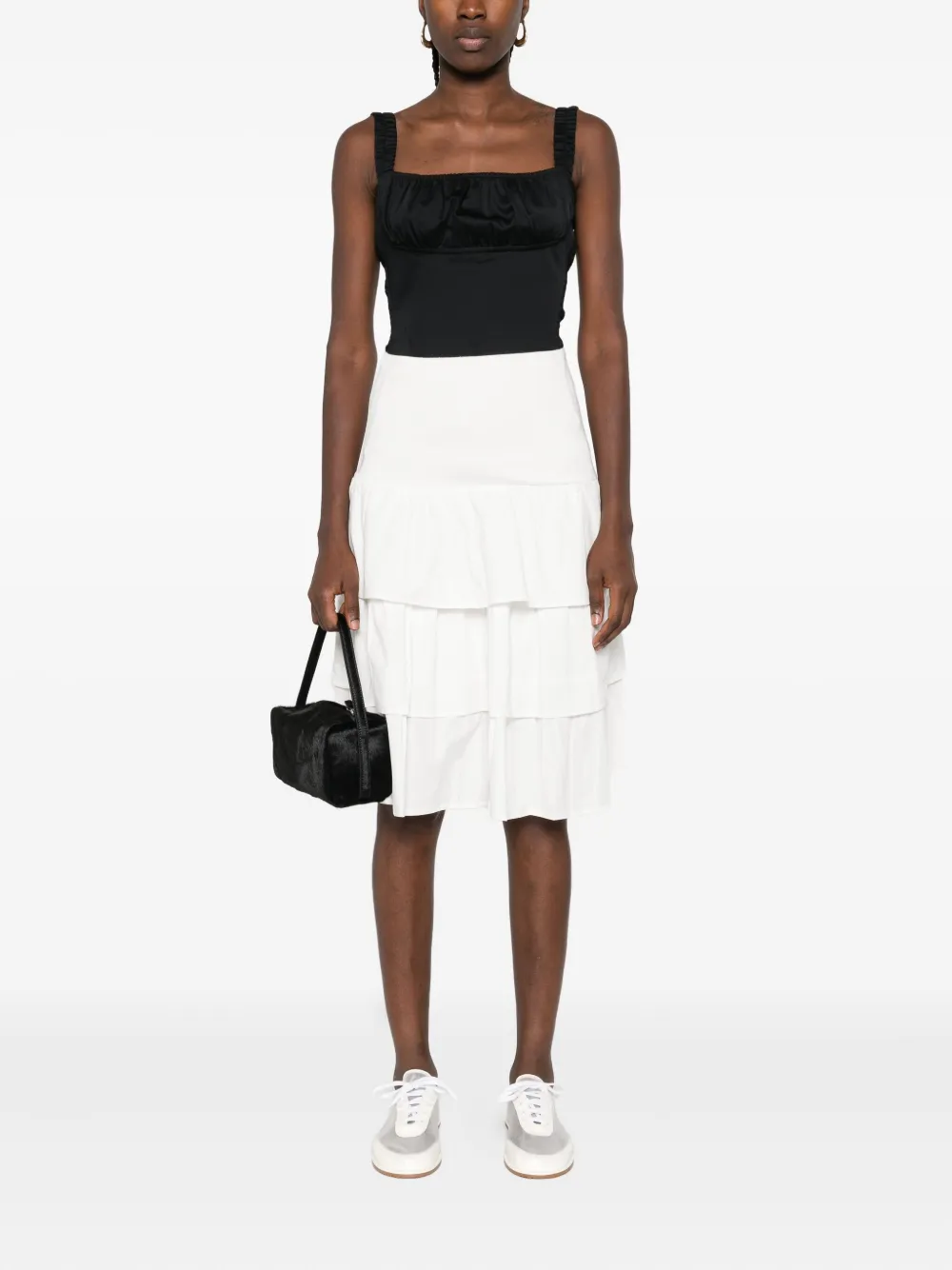 Gimaguas layered skirt - Wit
