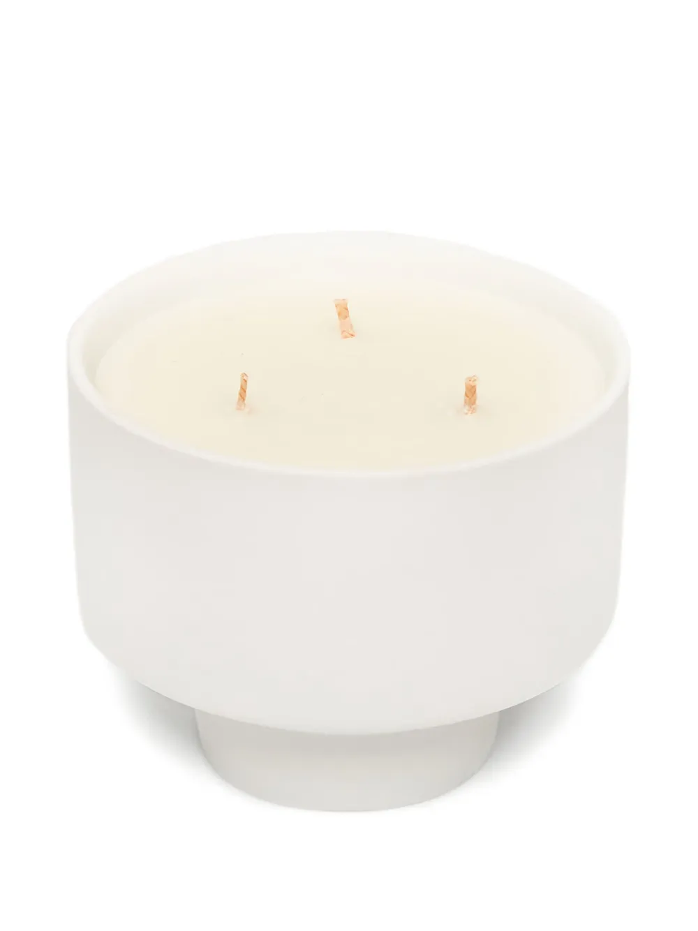 UNIF Winter Saga three-wick pedestal candle (280g) | White | Image 1