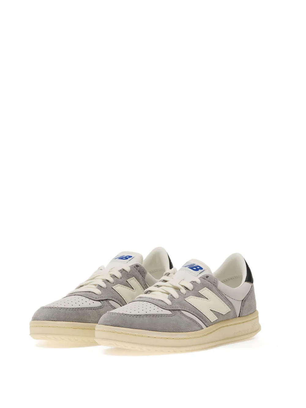 New Balance T500 suede leather sneakers Grey