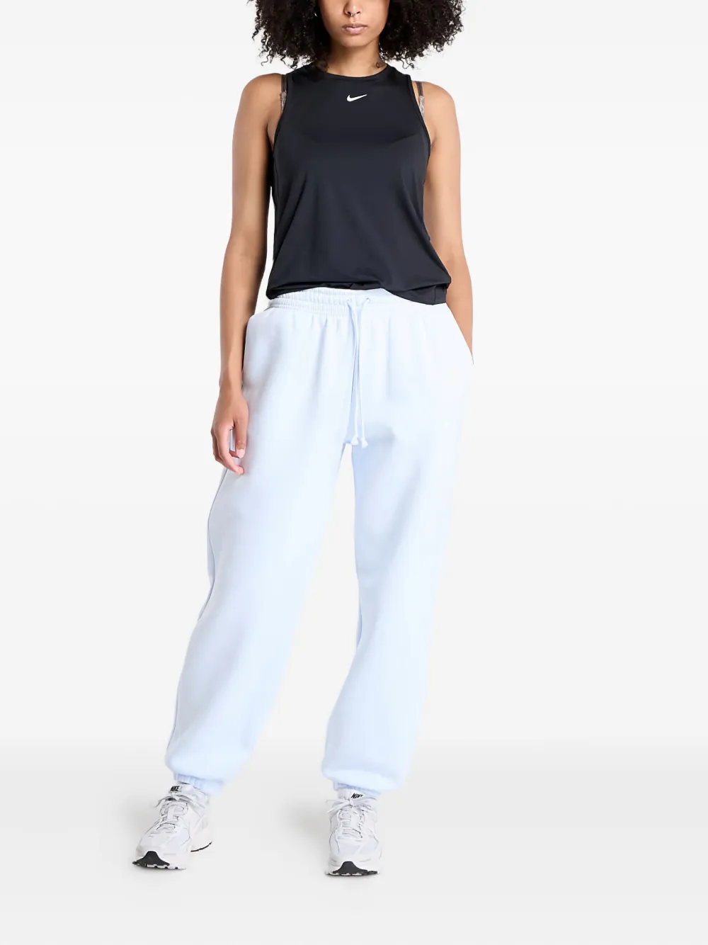 Nike Phoenix fleece trainingsbroek Blauw