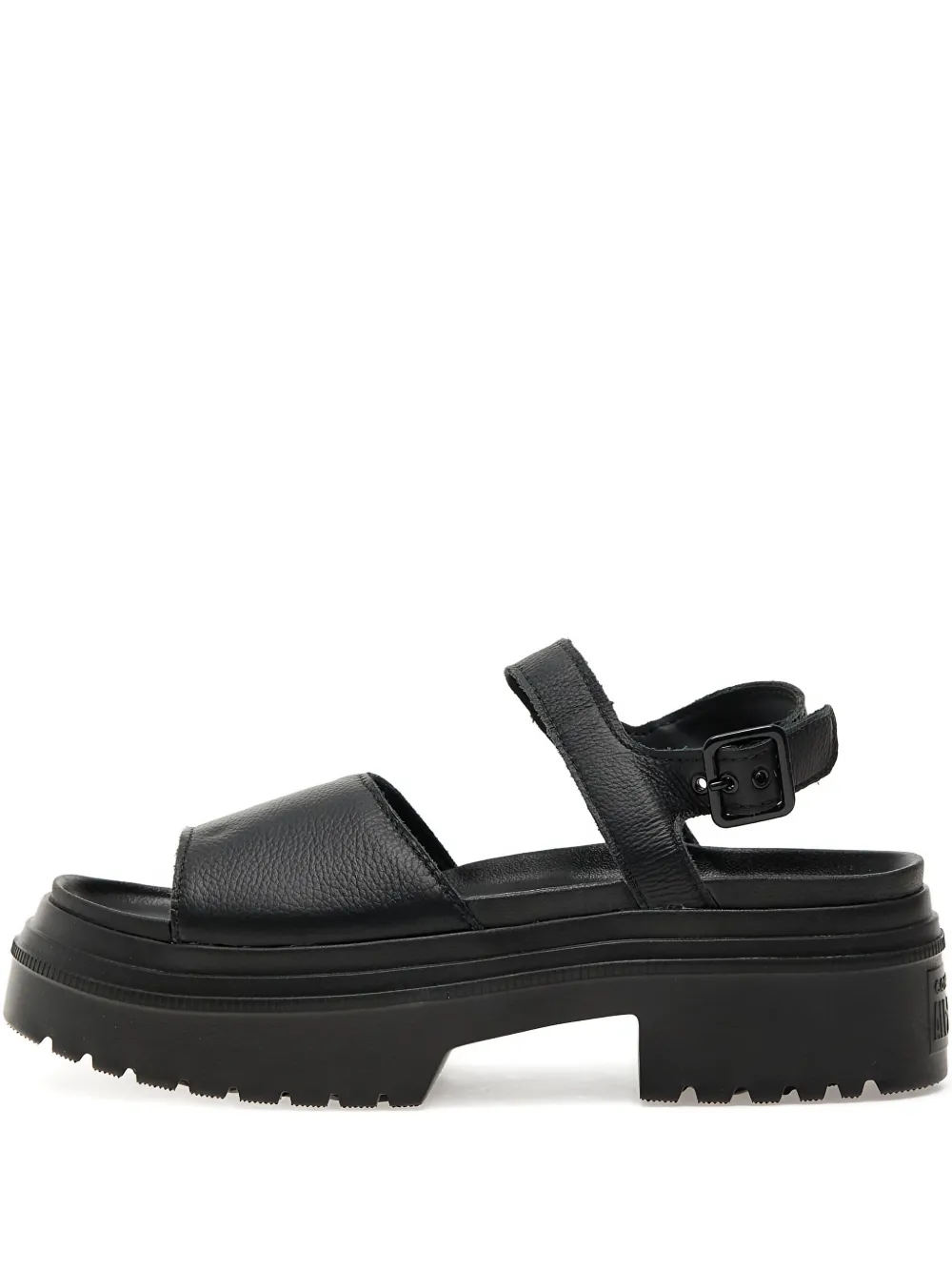 Converse Lugged Heel buckle-strap platform sandals | Black | Image 1